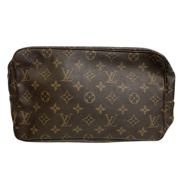 LOUIS VUITTON M47522 True Toilet 28 Monogram Clutch Bag, Brown, Unisex - Picture 1 of 10
